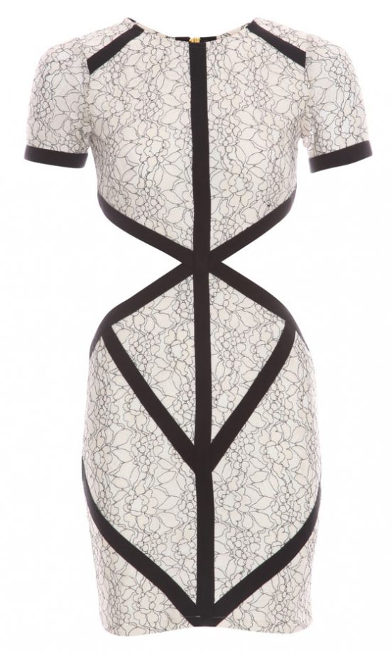 Missguided AW12 White Lace Dress, £29.99