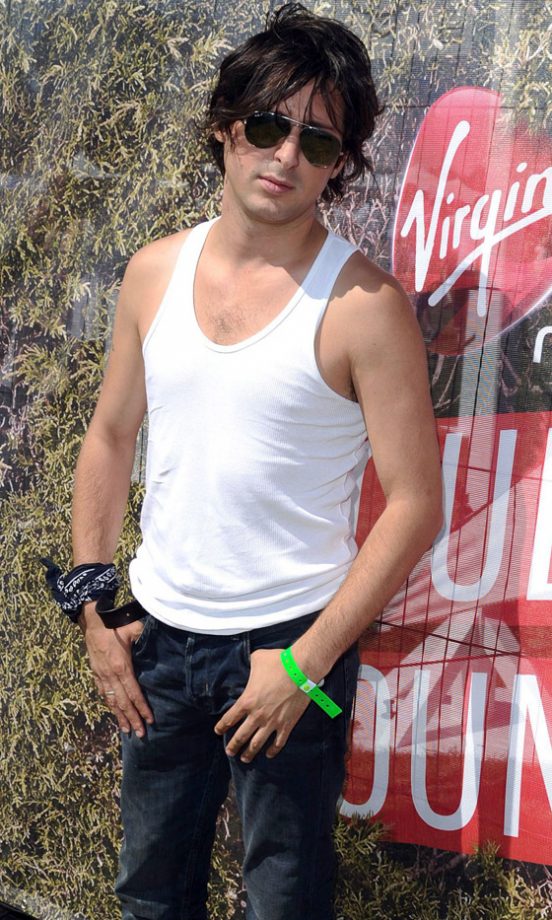 V Festival: Carl Barat Wears All Saints Stanton Iggy Jeans