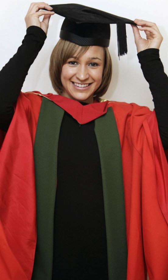 Jessica Ennis: Hard-Working Student