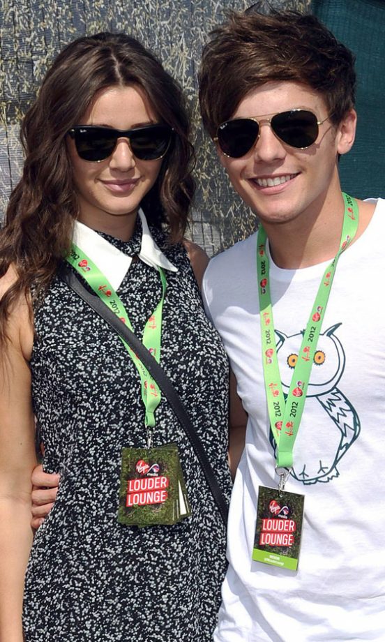 V Festival: One Direction's Louis Tomlinson & Eleanor Calder