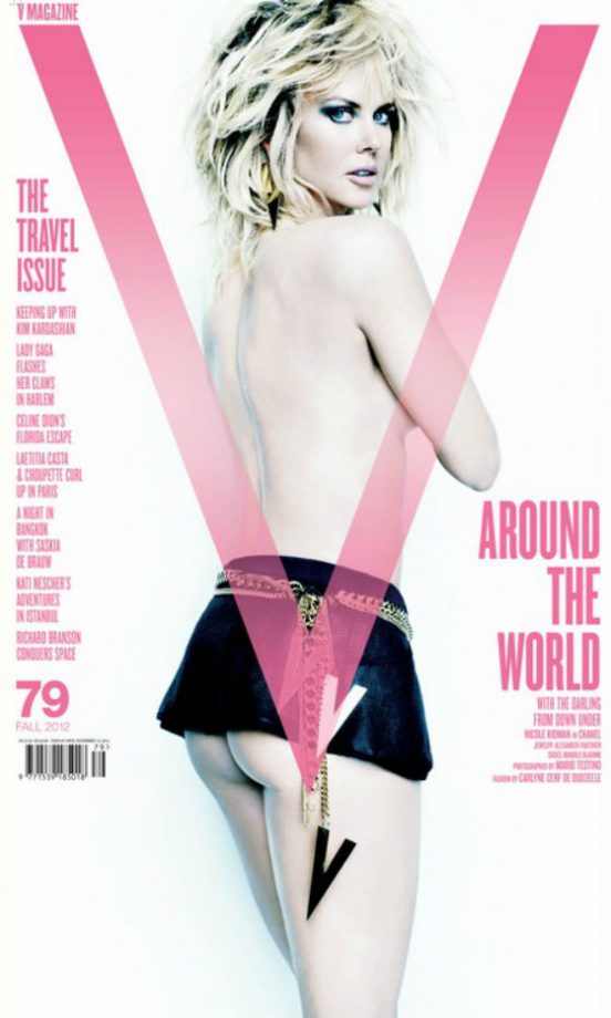 Nicole Kidman: V Cover Girl