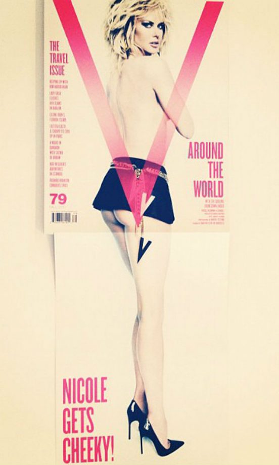 Nicole Kidman: Fold Out Cover