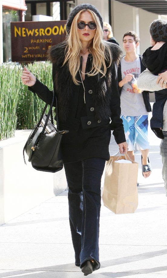 Rachel Zoe Hit The LA Shops Again For Another Retail Therapy Session, 2012