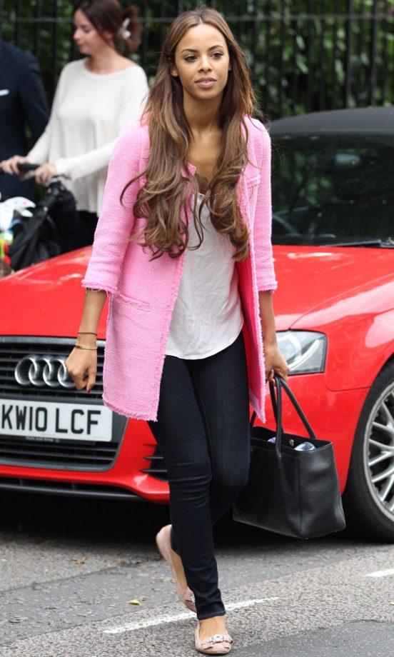 Rochelle Wiseman Out In London, 2012