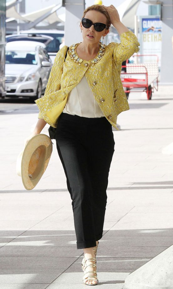 Kylie Minogue Out In London, 2012