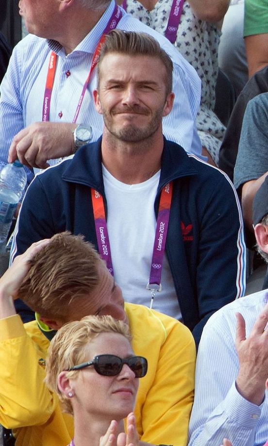 David Beckham At The London Olympics 2012