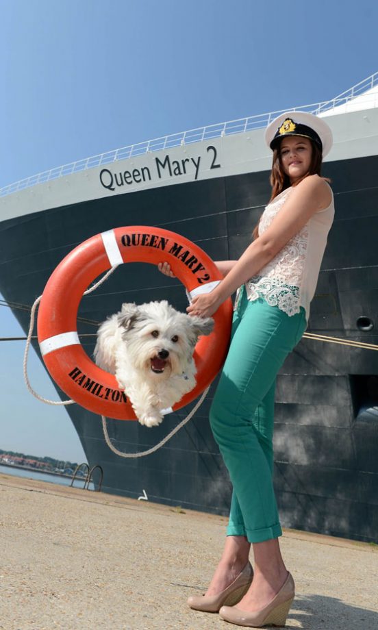 Britain's Got Talent Winners Ashleigh And Pudsey In Southampton, 2012