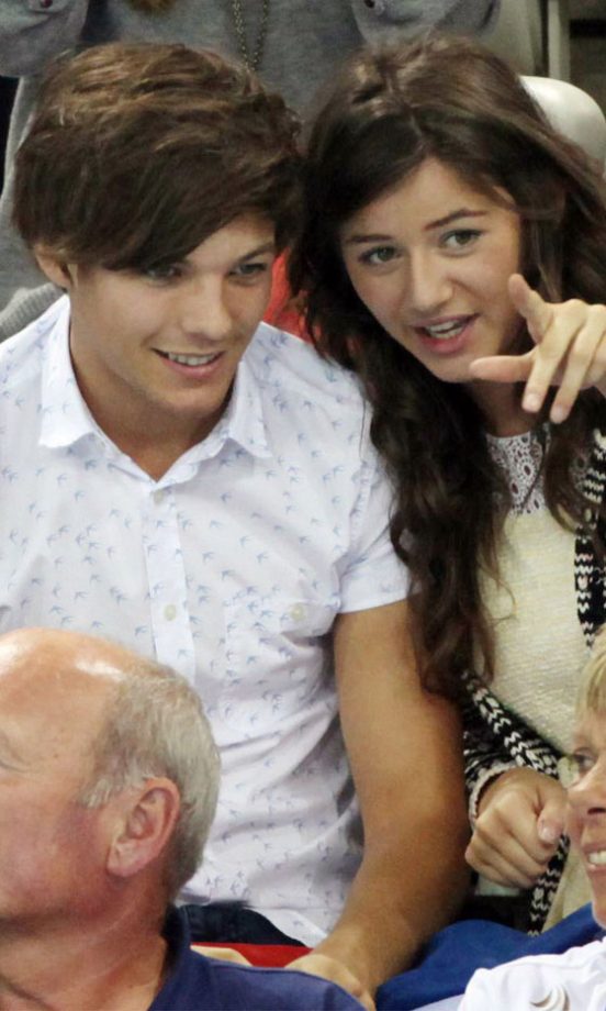Louis Tomlinson From One Direction At The Diving Finals At The London Olympics, 2012