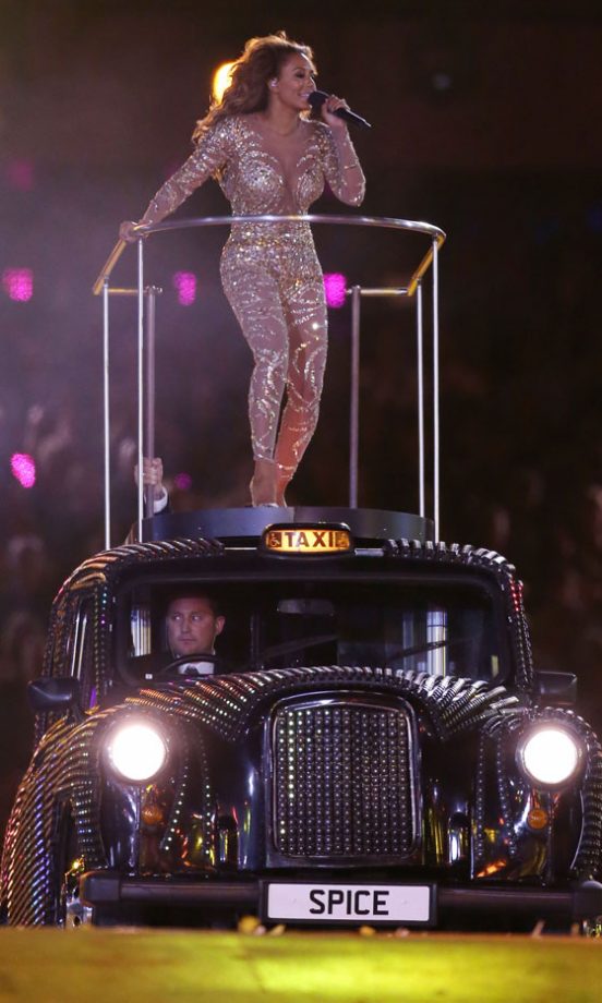Melanie Brown At The Olympic Closing Ceremony, 2012