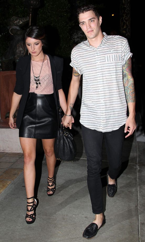 Shenae Grimes Out With Her Boyfriend In LA, 2012