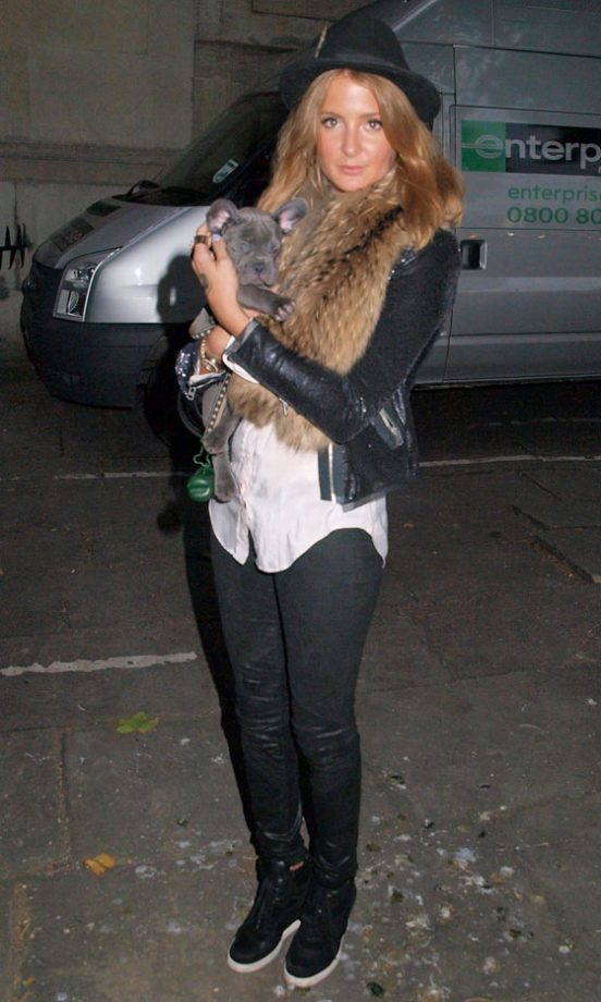 Made In Chelsea's Millie Mackintosh Out In London, 2012