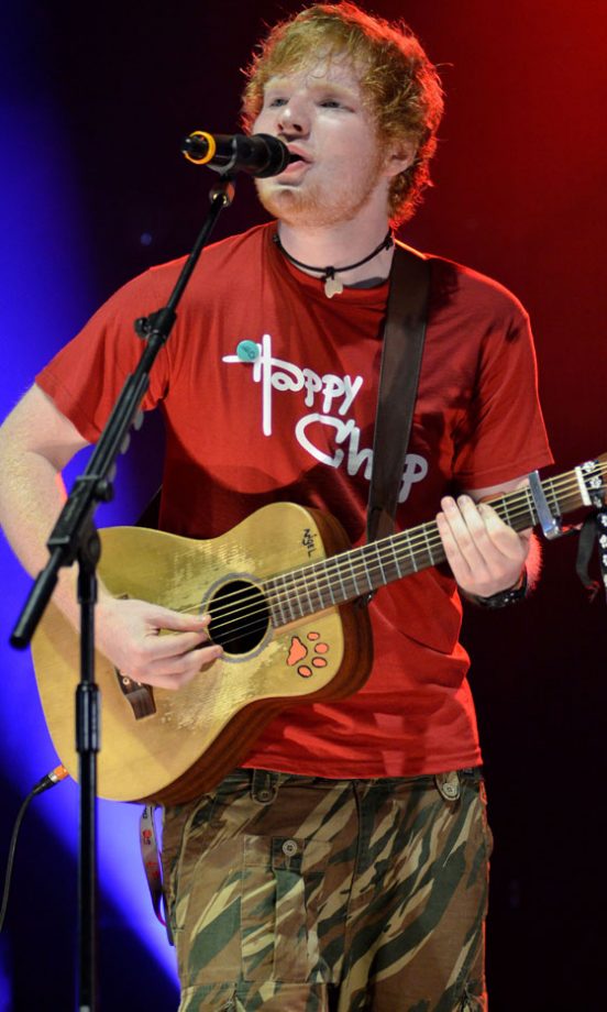 Ed Sheeran At V Festival, 2012