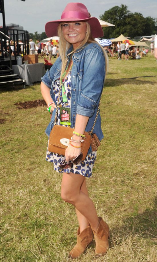 Emma Bunton At V Festival, 2012