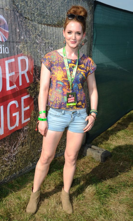 Olivia Hallinan At V Festival, 2012