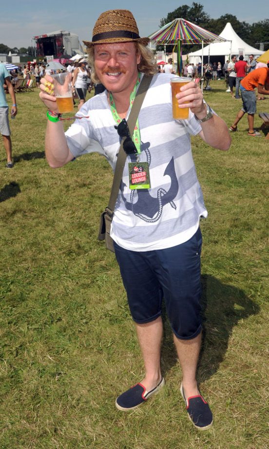 Keith Lemon At V Festival, 2012