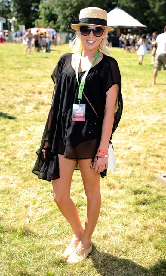 Lydia Bright At V Festival, 2012