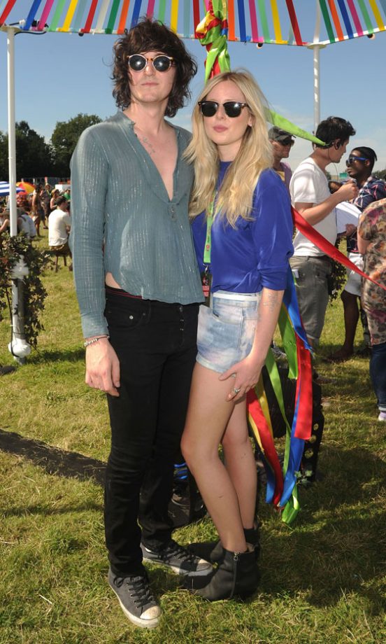 Diana Vickers And George Craig At V Festival, 2012