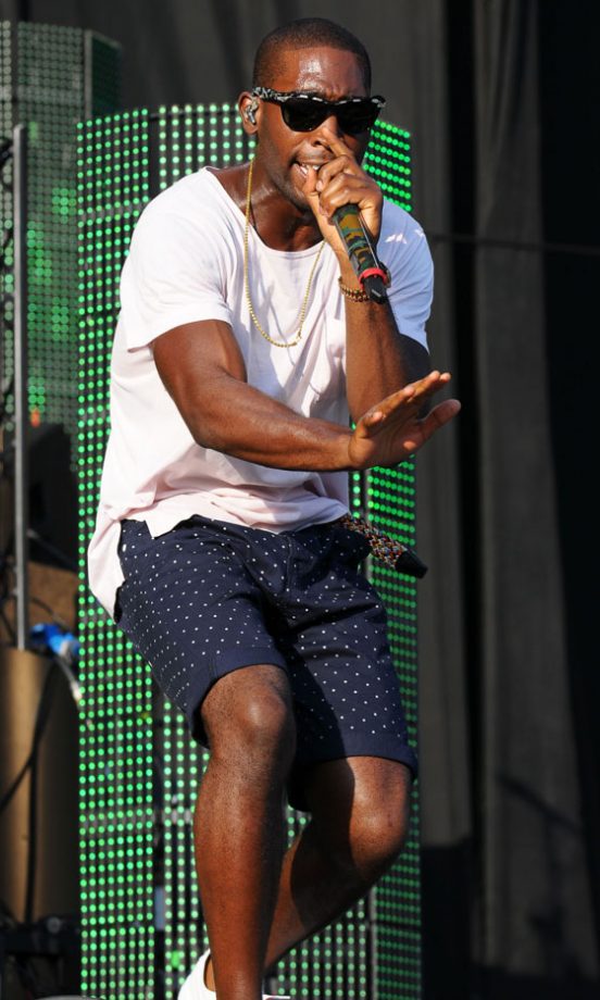 Tinie Tempah At V Festival, 2012