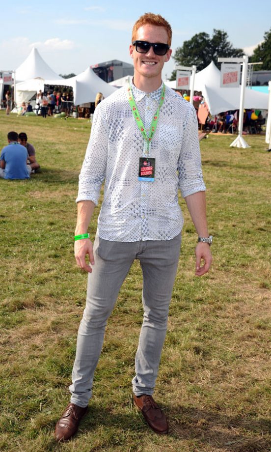 Greg Rutherford At V Festival, 2012