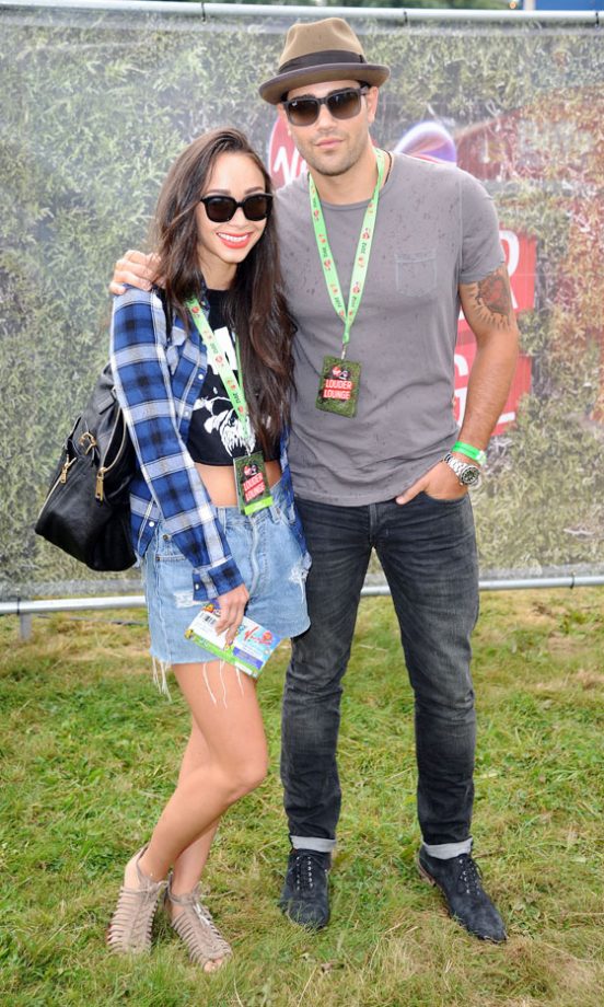 Jesse Metcalfe And Guest At V Festival, 2012