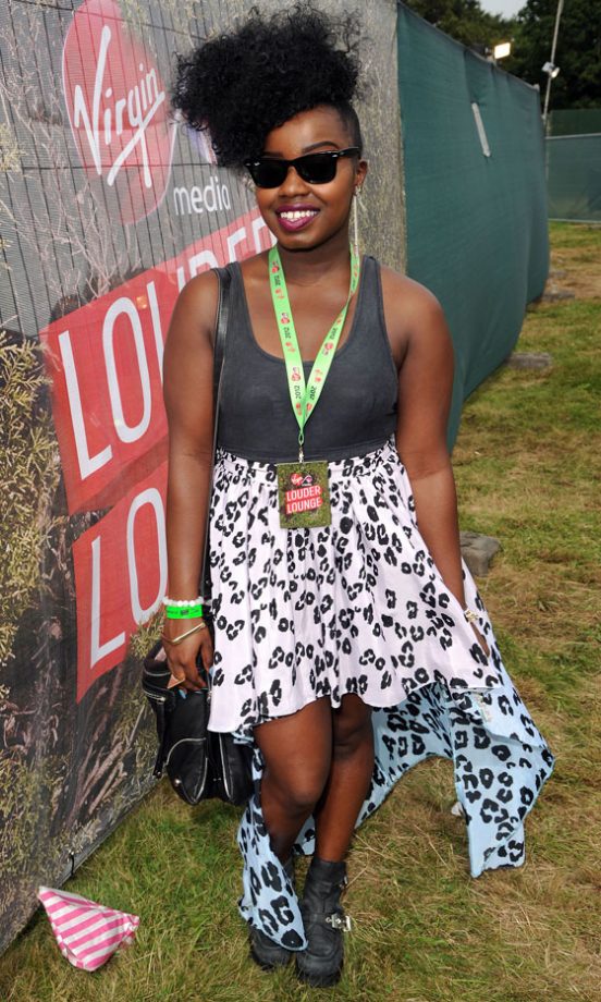 Misha B At V Festival, 2012