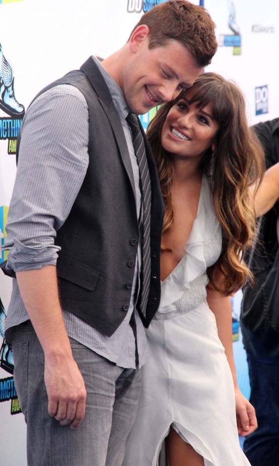 Lea Michele And Cory Montieth At The Do Something Awards, 2012