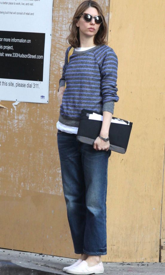 Sofia Coppola Out In New York, 2012
