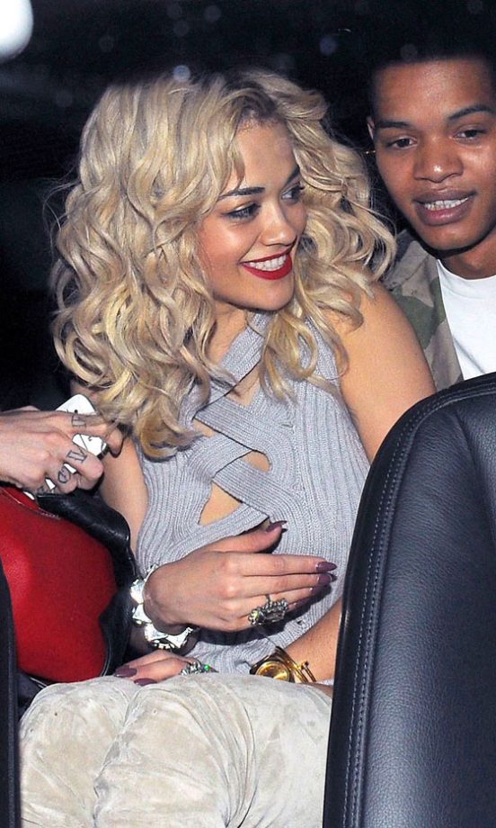 Rita Ora On A Night Out In London, 2012