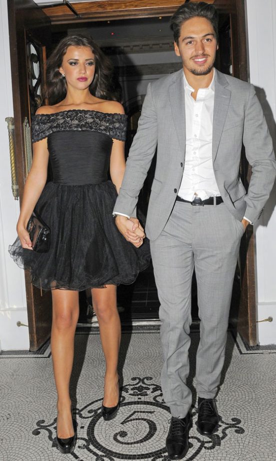 Lucy Mecklenburgh And Mario Falcone At The TOWIE Wrap Party, 2012