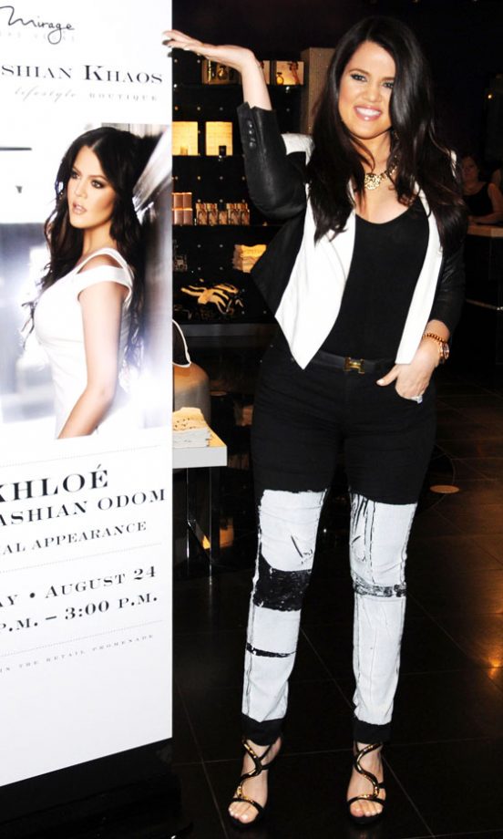 Khloe Kardashian Promoted Kardashian Khaos In Las Vegas, 2012