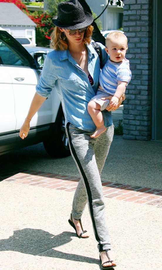 January Jones Out In LA, 2012