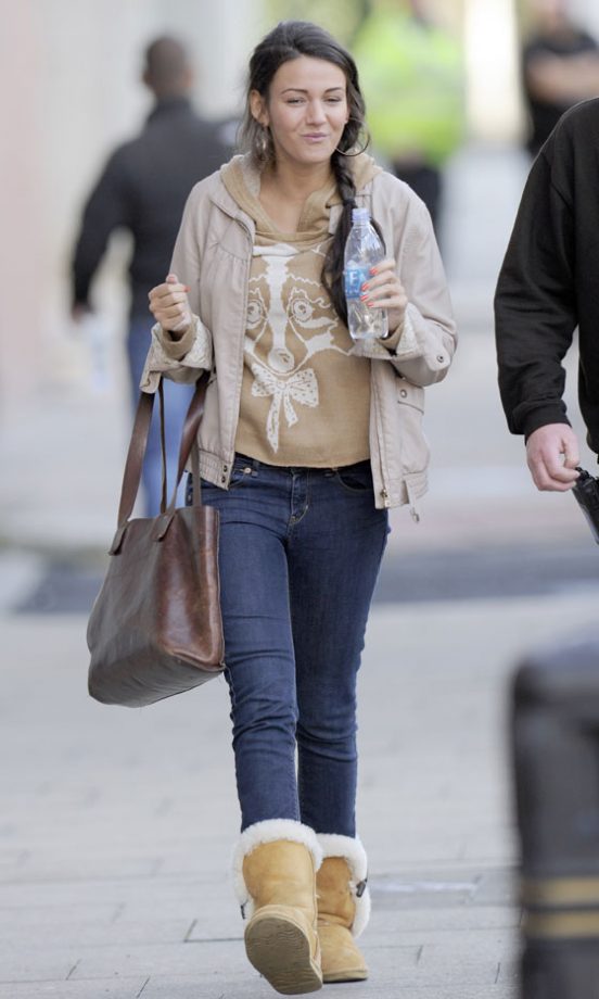 Michelle Keegan Out In Manchester, 2012