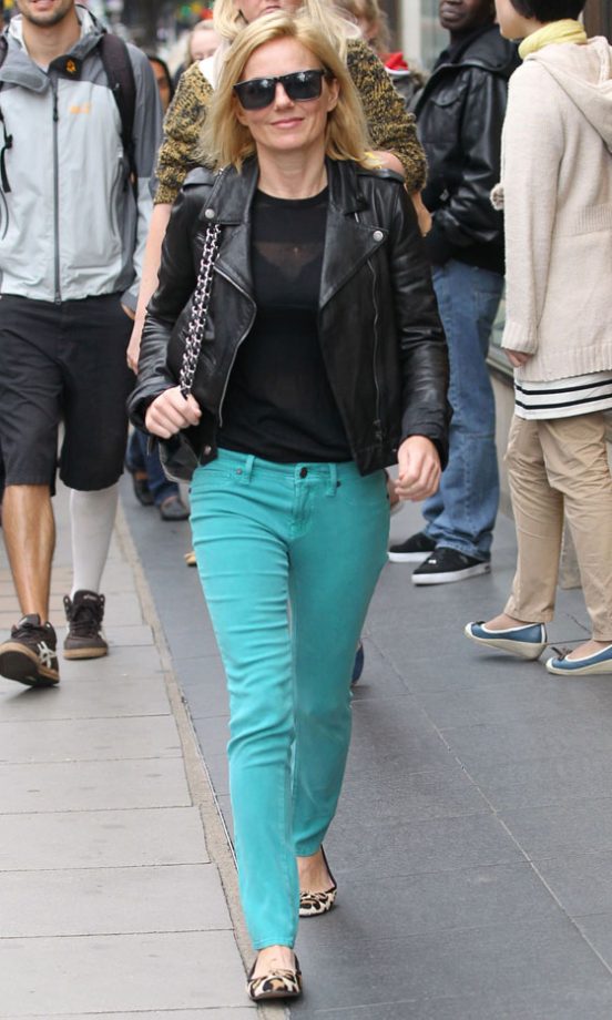 Geri Halliwell Out In London, 2012