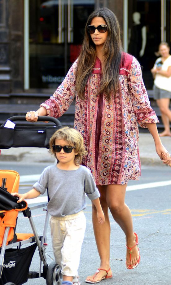Camila Alves Out In New York, 2012
