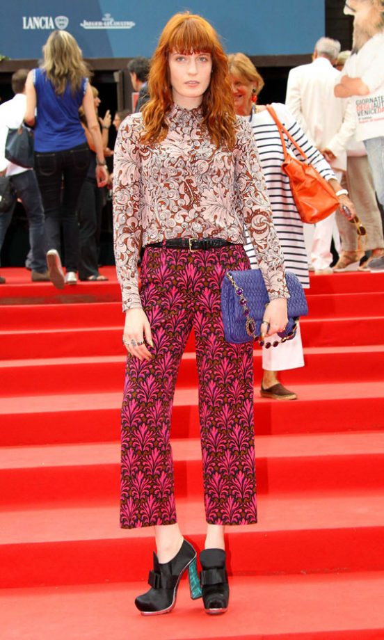 Florence Welch At Venice Film Festival, 2012