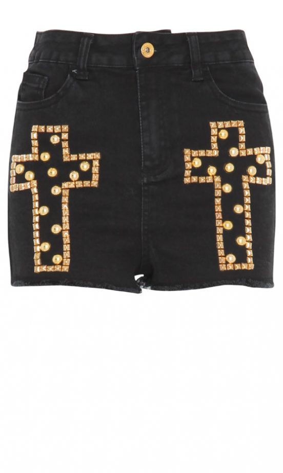 Missguided AW12 Studded Shorts, £29.99