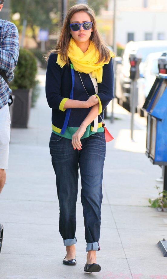 Jessica Alba Did Off-Duty Cool In LA, 2012
