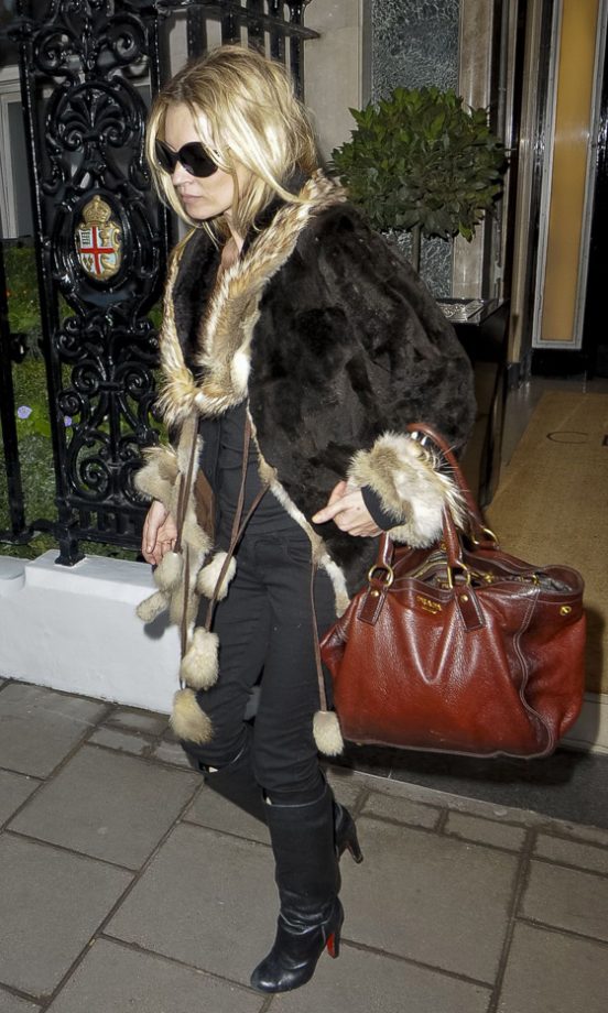 Kate Moss Rocked Laid Back Cool In London, 2012