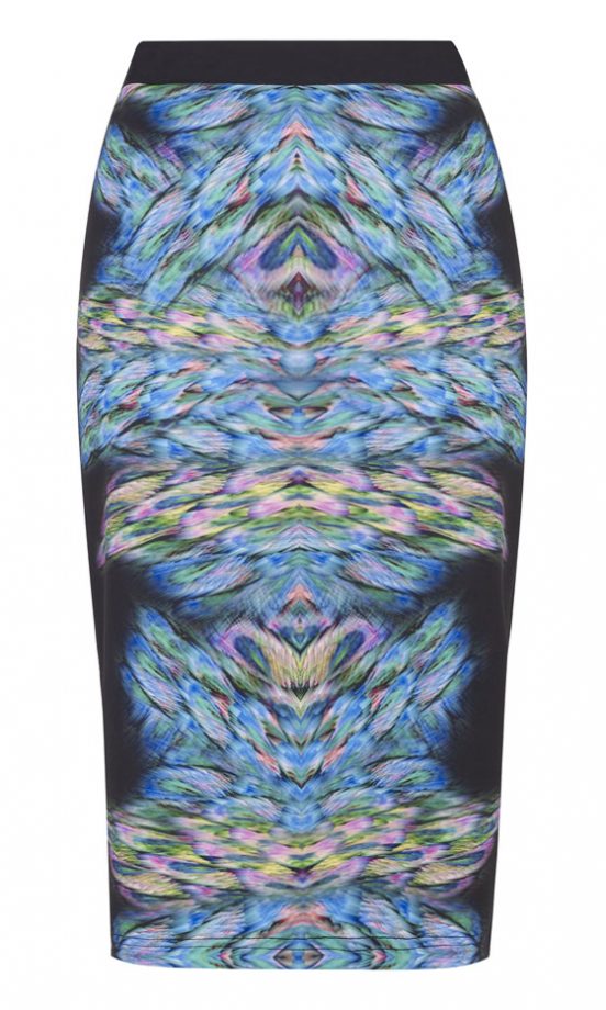 Primark Mirrored Feather Pencil Skirt, £12