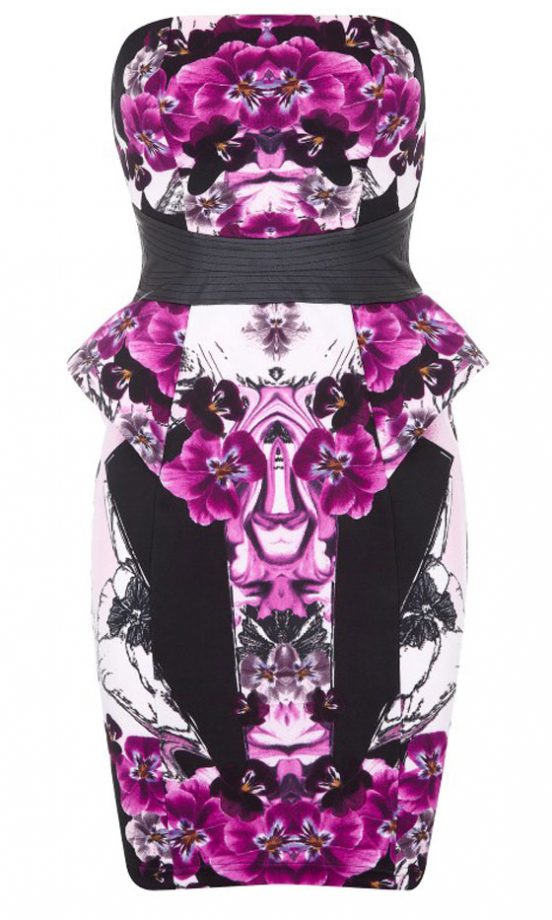 Lipsy Peplum Dress, £60