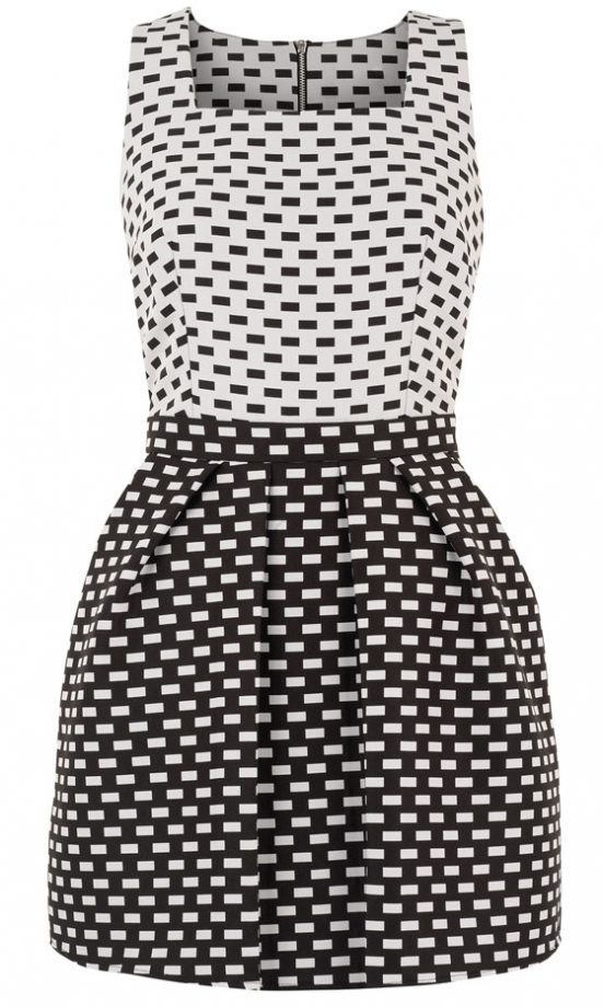 Primark AW12 Jacquard Skater Dress