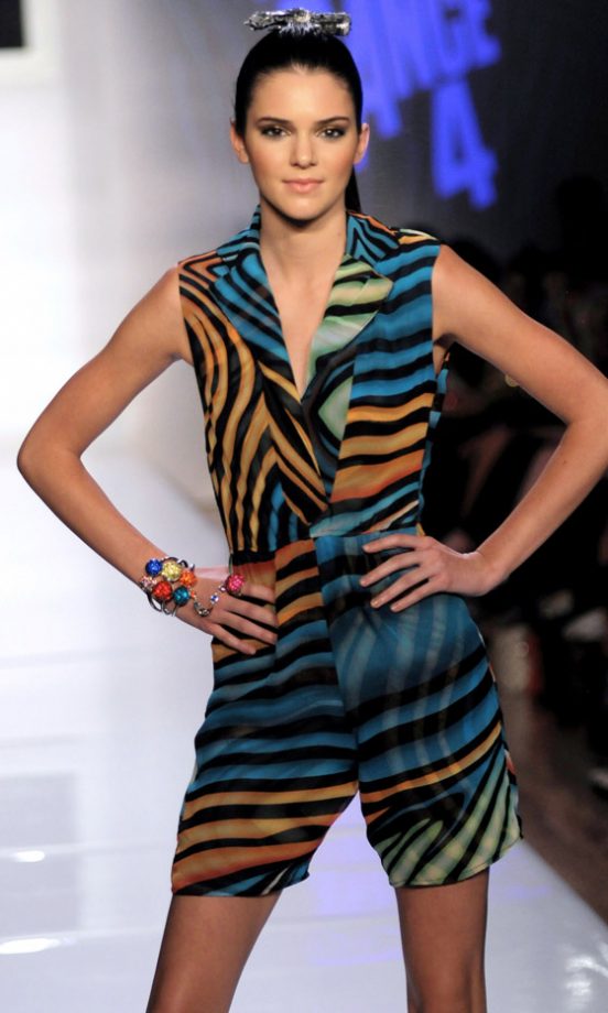 Kendall Jenner At The Tumbler And Tipsy SS13 Show At New York Fashion Week, 2012