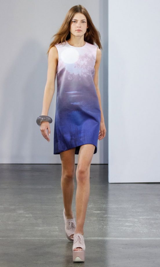 Model At The Victoria Beckham SS13 Show At New York Fashion Week, 2012