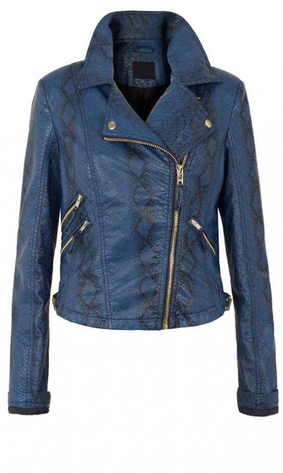 Primark PU Snake Print Biker Jacket, £26