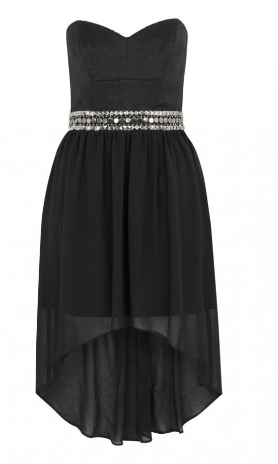 Primark Stud Waisted Dipped Hem Dress, £25