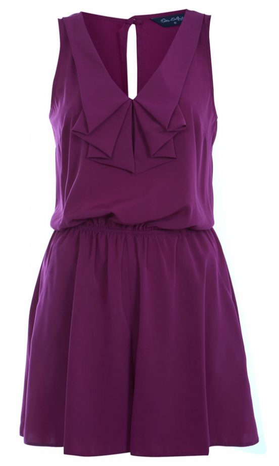 Miss Selfridge Pink Origami Playsuit, £35