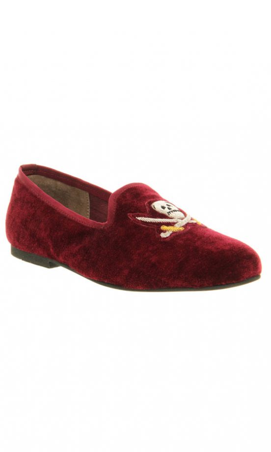 Office Velvet Slippers, £40