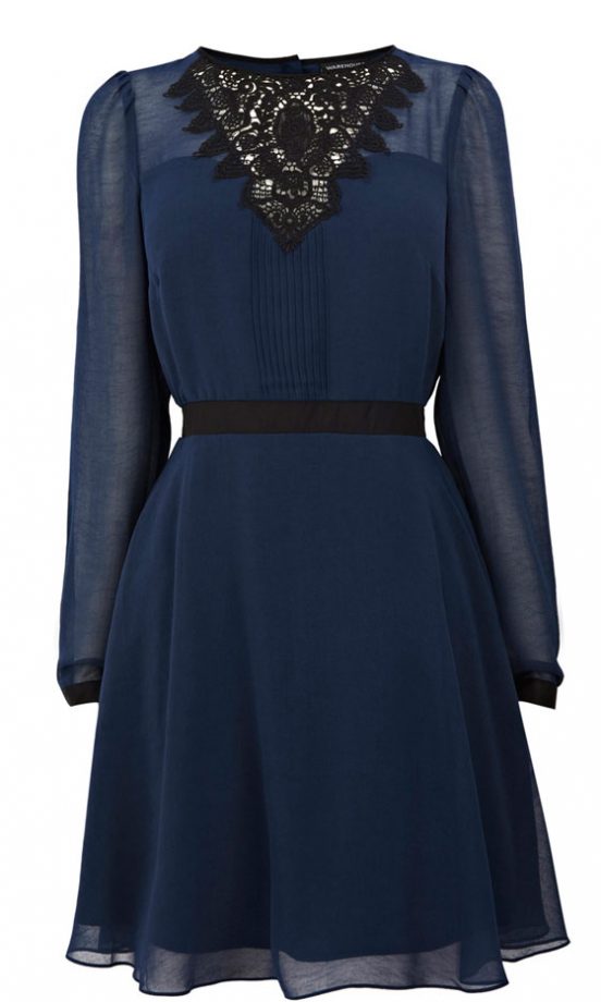 Warehouse Lace Dress, £55