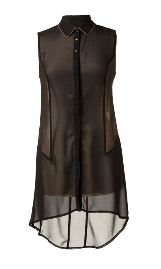 Primark Chain Trim Panel Blouse, £14