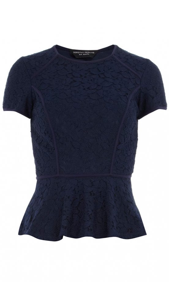 Dorothy Perkins Lace Top, £28